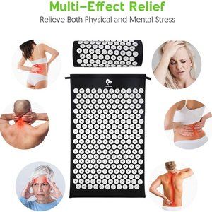 Bellababy Acupressure Mat and Pillow Set with Storage Bag